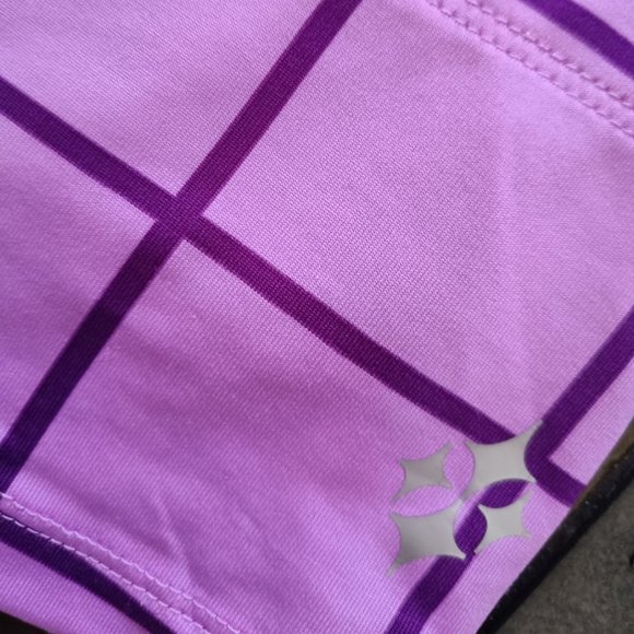 M🏌JOFIT Women’s Golf Tennis Pickleball Skort Purple Check - Picture 7 of 9